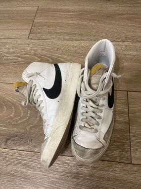 Nike Blazer White High-Top Sneakers